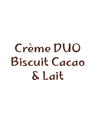 أنا عندي حليب صافي و معاه biscuit cacao يخلّيني ندڨرمش ونذوب بالـduo و فاناتي يحبّوني خاطرني أقوى combo